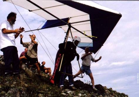 Cblage de Mec Fly sur la montagne sacre